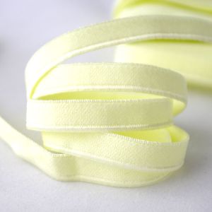 Elastisches Paspelband in gelb, 8mm breit für Unterwäsche und Kleidung