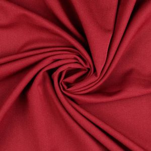 Elastiser Twill Stoff in dunkelrot (col. 5020)