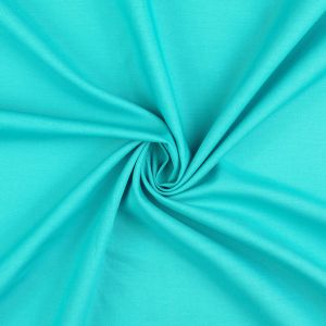 Fahnentuch in aqua, auch Fahnenstoff genannt, um Dekoration, Kleidung & Zierkissen zu nähen
