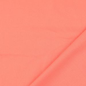 Fahnentuch in lachs, garngefärbt, auch Fahnenstoff genannt, aus 100% Baumwolle, für Dekoration, Bekleidung.