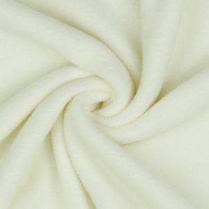 Fleece Stoff in ecru (col. 004)