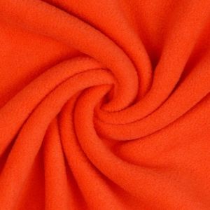 Fleece Stoff in mandarine (col. 008)