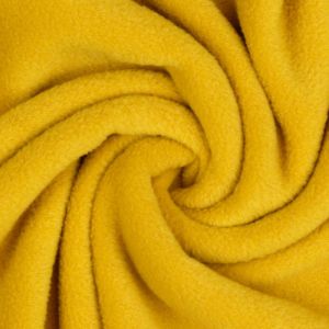 Fleece Stoff in ocker (col. 009)