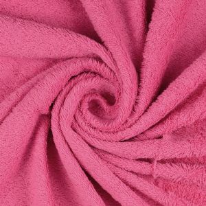 Frottee Stoff fuchsia uni (col. 5018)