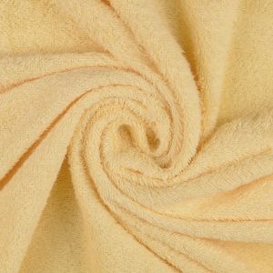 Frottee Stoff gelb uni (col. 5011)