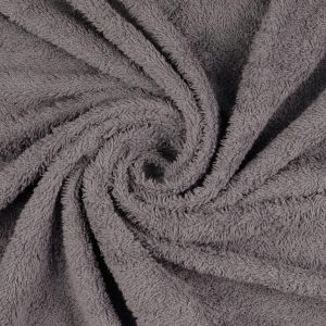 Uni Frottee Stoff in grau (col. 5002)