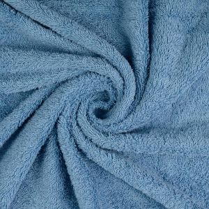 Frottee Stoff in jeansblau uni (col. 5028)