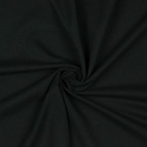GOTS Sweatstoff schwarz (col. 001)