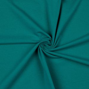 GOTS Sweatstoff türkisgrün (col. 012)