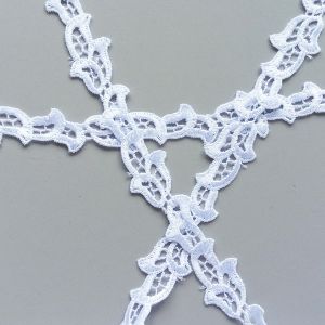 Guipure Spitze in weiss - 2cm breit, 5m