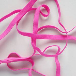 Gummiband in pink - 5mm breit