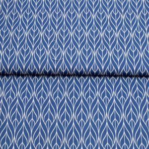 Halbpanama Stoff in dunkeblau und offwhite