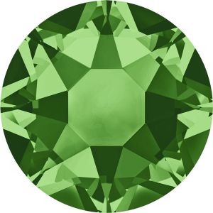 Hotflix Strassstein in der Farbe Grass Green, Grösse SS10 – 2.5 mm, hotfix, gute, günstige Qualität für Kür, Tanz, DIY.