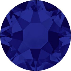 Hotflix Strassstein in der Farbe Sapphire, Grösse SS30 – 7 mm, hotfix, gute, günstige Qualität für Kür, Tanz, DIY.