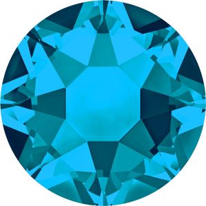 Hotfix Strassstein Peacock Blue (petrol), Grösse SS20 mit hitzeschmelzendem Kleber