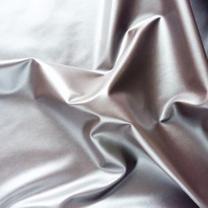 Kunstleder elastisch in silber (col. 20)