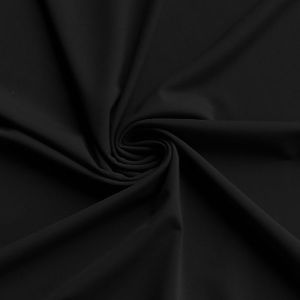 Lycra Stoff matt in schwarz (col. 300)
