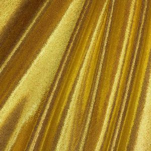 Metallic Lycra Stoff in gelb (col. 07)