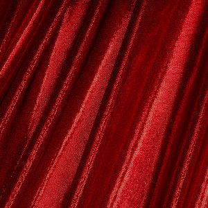 Metallic Lycra Stoff in rot (col. 05)