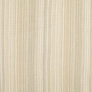 Musselin Stoff gestreift in beige