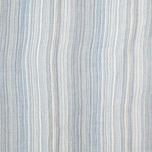 Musselin Stoff gestreift in jeansblau