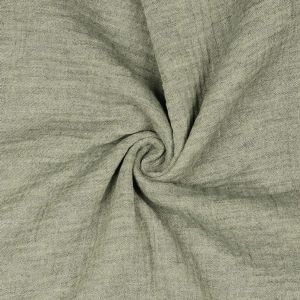 Musselin Stoff in sand-melange