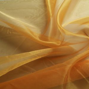 Organza in uni gold