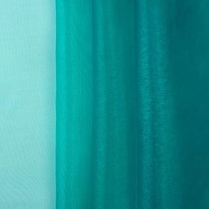 Organza in uni grünpetrol