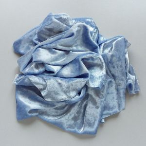 Pannesamt in hellblau (col. 63)