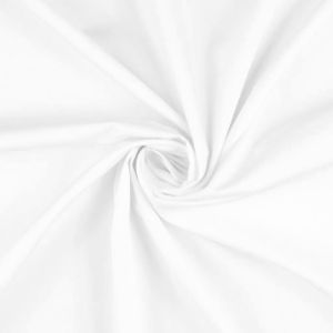 Popeline Stoff weiss (col. 004)