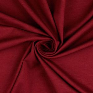 Romanit Jersey Stoff in dunkelrot (col. 5020)