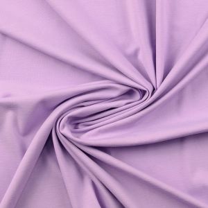 Leichter, bielastischer Romanit Jersey in flieder, perfekt für Sommermode: Kleider, Blusen, Hosen.