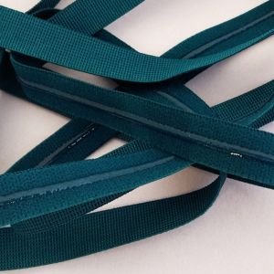 Rutschfestes Gummiband in petrolgrün 11mm breit