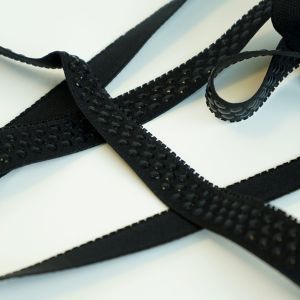 Rutschfestes Gummiband schwarz - 18mm beit