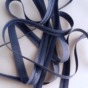 Rutschfestes Gummiband mit Silikon in blauviolett 11mm breit