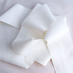 Rutschfestes Gummiband mit Silikon in ivory 8cm breit