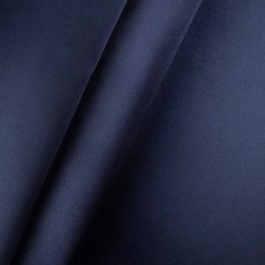 Satin Stoff für Brautkleid und Abendkleid in dunkelblau