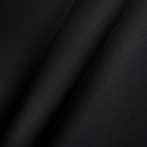 Satin Stoff für Brautkleid und Abendkleid in schwarz