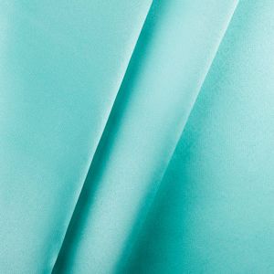 Satin Stoff für Brautkleid und Abendkleid in tiffany