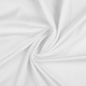 Satin Stoff antistatisch in weiss