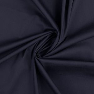 Satin Stoff antistatisch in dunkelblau