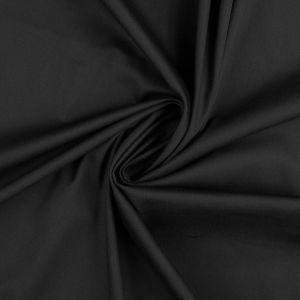 Satin Stoff mit Cupro in dunkelgrau