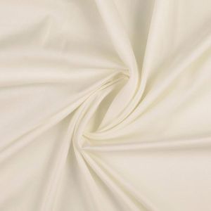 Satin Stoff antistatisch in ecru