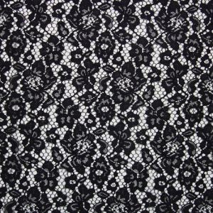 Semi-Elastische Spitze in schwarz