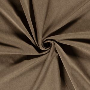 Winddichter, wasserabweisender Softshell Stoff Melange Rehbraun von Spitzentraum in Detailansicht. Perfekt drapiert für Jacken und Outdoor-Bekleidung.
