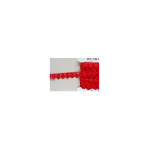 Guipure-Spitzenband, 3cm breit, rot