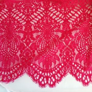 Spitze, nicht elastisch, pink