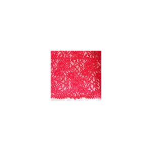 Spitze, nicht elastisch, pink / Kirsche
