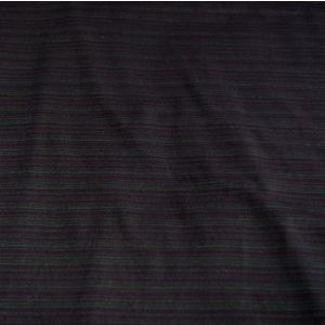 Unterwäsche Lycra Stoff mit Nadelstreifen schwarz & grün
