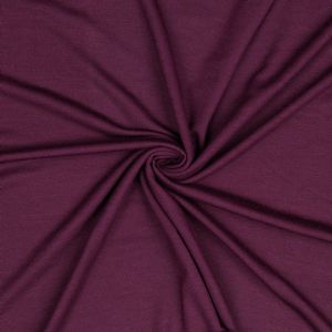 Tencel Jersey Stoff aubergine (col. 022)